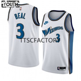 Dres Washington Wizards Bradley Beal 3 Nike 2022-23 Classic Edition Bijela Swingman - Dječji